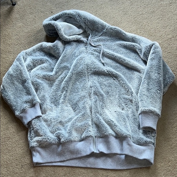 Aerie Plush Zip Up Jacket - Picture 1 of 2